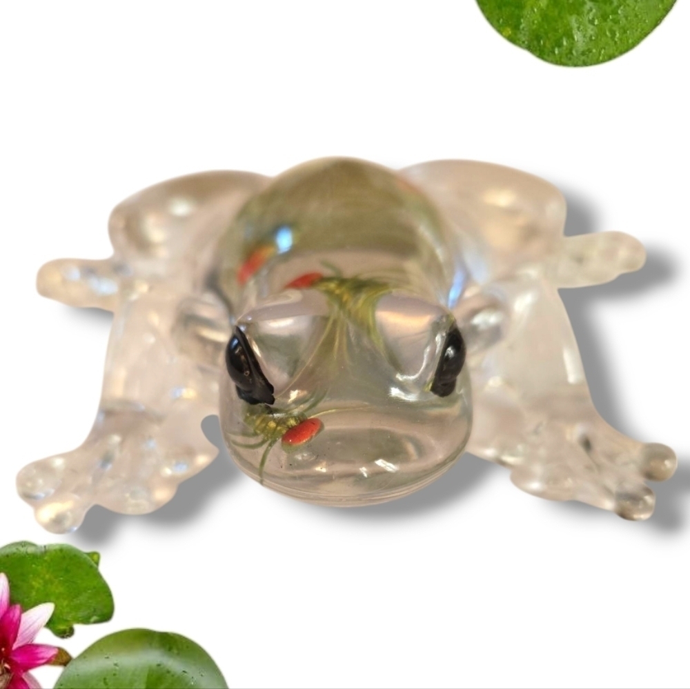 Lucky Tree Frog Hand Crafted - Picture 6 of 13